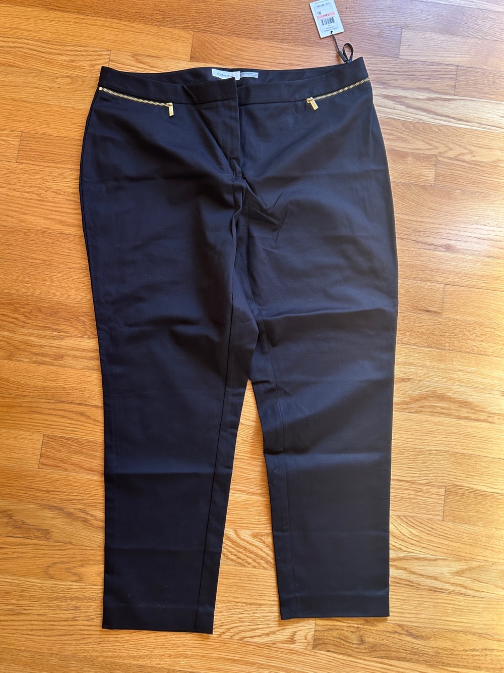 14W Black Calvin Klein modern essentials pants nwt